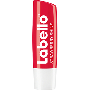 Labello Strawberry Shine Erdbeer-Balsam für die Lippen, 4,8 g