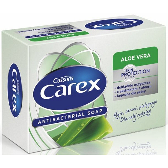 Carex Aloe Vera antibakterielle feste Seife 100 g
