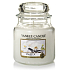 Yankee Candle Vanilla - Vanille Duftkerze Classic mittleres Glas 411 g