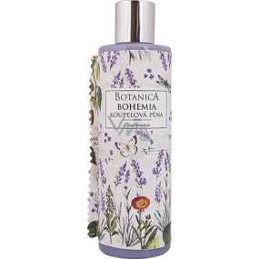 Böhmen Geschenke Botanica Lavendel mit Olivenöl, Kräuterextrakt und Joghurt Wirkstoff Badeschaum 250 ml