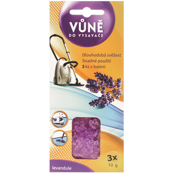Kosakenaroma für einen Lavendelstaubsauger 3 x 10 g