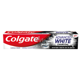 Colgate Advanced Zahnpasta zum Aufhellen von weißer Holzkohle 75 ml