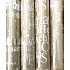 Zöwie Geschenkpapier 70 x 150 cm Christmas Luxury Urban mit geprägten Gold - Gold und weißen Schneeflocken