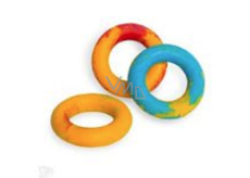 Sum-Plast Gummiring mit Duft Vanille Schwimmspielzeug für Hunde 11 cm