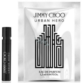 Jimmy Choo Urban Hero parfümiertes Wasser für Männer 1,2 ml mit Spray, Fläschchen
