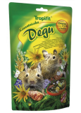 Tropifit Degu Vollwertfutter mit Beigabe von Rinde und Zweigen von Obstbäumen für Degus 400 g, exp. 02/2026
