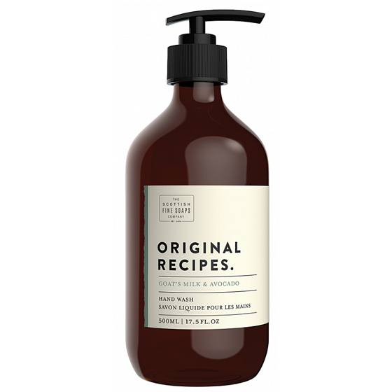 Scottish Fine Soaps Original Ziegenmilch und Avocado cremige Flüssigseife Spender 500 ml