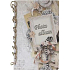 Ditipo Fotoalbum Retro Rahmen mit Schleife B4 24 x 34 cm