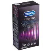 Nennbreite des Durex Intense Kondoms: 56 mm 10 Stück