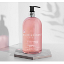Baylis & Harding Wilder Rhabarber und rosa Pfeffer antibakterieller Flüssigseifenspender 500 ml