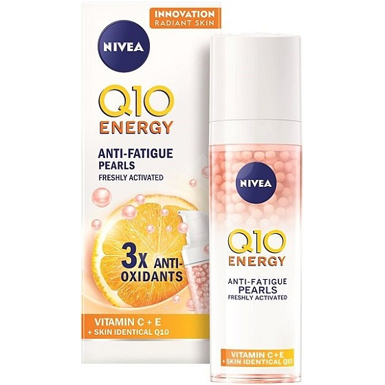 Nivea Q10 Energy Anti-Fatique-Perlen, die das Perlen-Anti-Falten-Serum mit 30 ml aktivieren