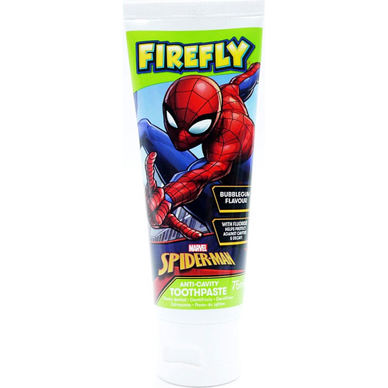 Firefly Spiderman fluoridhaltige Zahnpasta für Kinder 75 ml