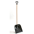 Böhmerwald Ekonomik Kunststoff-Schneeschaufel mit Holzgriff 40 cm
