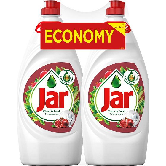 Jar Granatapfel Handgeschirrspülmittel 2 x 900 ml, Duopack