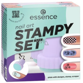 Essence Nail Art Stempel Set 01 Nail Art Stempel Set Essence Nail Art Stempel Set 01 Nail Art Stempel Set