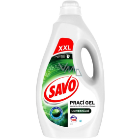 Savo Universal Waschgel für Weiß- und Buntwäsche 100 Dosen 5 l