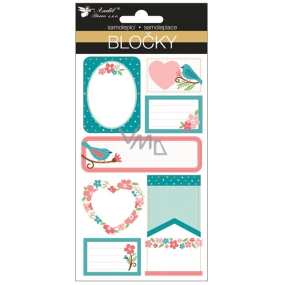 Selbstklebender Block-Set 10 x 20,5 cm