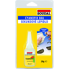 Soudal Cyanofix 84A Sekundenkleber, 20 g