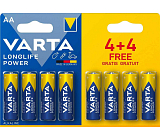 Varta High Energy, Batterie AA, Alcaline, 8 Stück