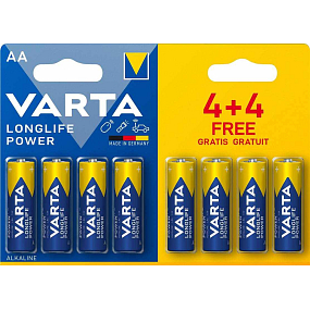 Varta High Energy, Batterie AA, Alcaline, 8 Stück