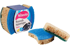 Niteola Twin Schwamm für Geschirr 2 Stück