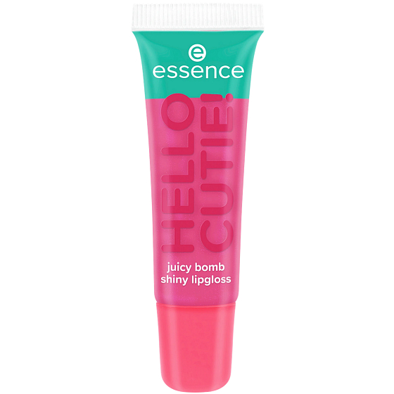 Essence SAY IT WITH JUICY Lippenstift HELLO CUTIE! juicy bomb 02 Witty Watermelon, 10 ml