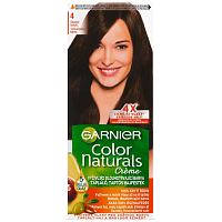 Garnier Color Naturals Creme Haarfarbe, Farbton Mittelbraun 4