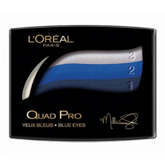 Loreal Paris Quad Pro Lidschatten 358 Bleu Nuit 2 g