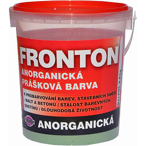 Fronton Pulverfarbe für Baugemische Mörtel und Beton, 0551 grün, 800 g