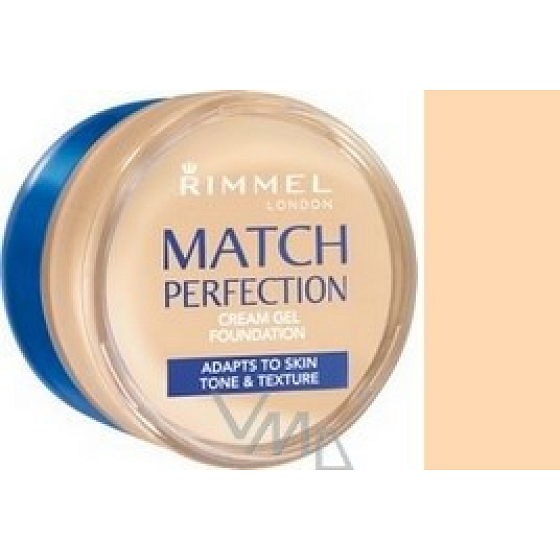 Rimmel London Match Perfection Creme Makeup 100 Elfenbein 18 ml