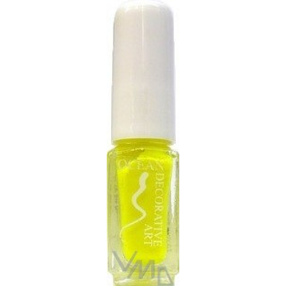 Ocean Decorative Art dekorieren Nagellack Schatten 23 gelb Neon 5 ml