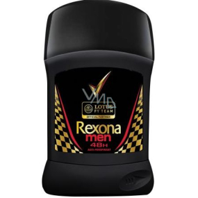 Rexona Herren Adrenalin Lotus F1 Team Special Edition Antitranspirant Deodorant Stick für Männer 50 ml