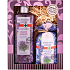 Bohemia Gifts Lavendel-Haarshampoo 250 ml + Badesalz in einem Leinensack 200 g, Kosmetikset