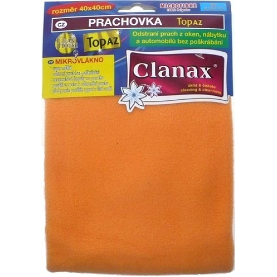 Clanax Topaz Staubtuch 40 x 40 cm 1 Stück