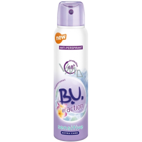 BU In Aktion Empfindliches Antitranspirant Deodorant Spray für Frauen 150 ml