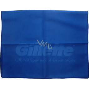 Gillette Mikrofaser Handtuch dunkelblau 55 x 35 cm 1 Stück
