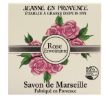 Jeanne en Provence Rose Envoutante - Faszinierende rosafarbene feste Toilettenseife 100 g