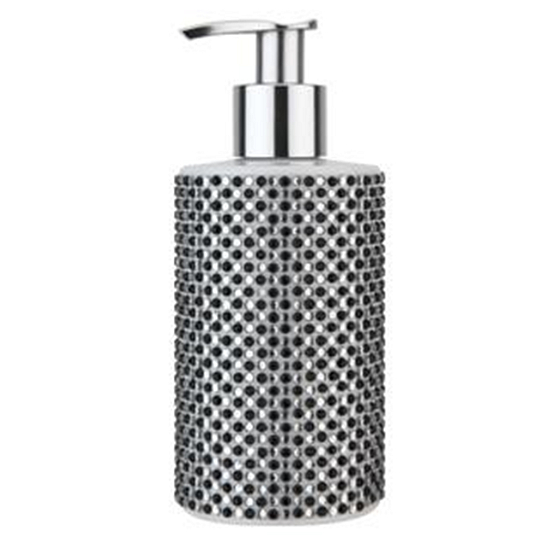 Vivian Gray Diamond Black & White Luxuriöse Flüssigseife mit Spender 250 ml