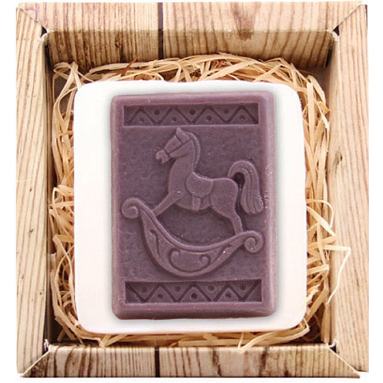 Böhmen Geschenke Koník handgemachte Toilettenseife in einer Schachtel mit 85 g