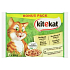 Kitekat Geflügel Menütasche für erwachsene Katzen 4 x 100 g