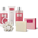 Mayfair of London Badeschaum 300 ml + Körperlotion 300 ml + Duschgel 130 ml + Badekristalle 100 g + Waschlappen, Kosmetikset