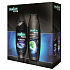 Palmolive Men Erfrischendes Duschgel 250 ml + Belebendes Shampoo 350 ml, Kosmetikset