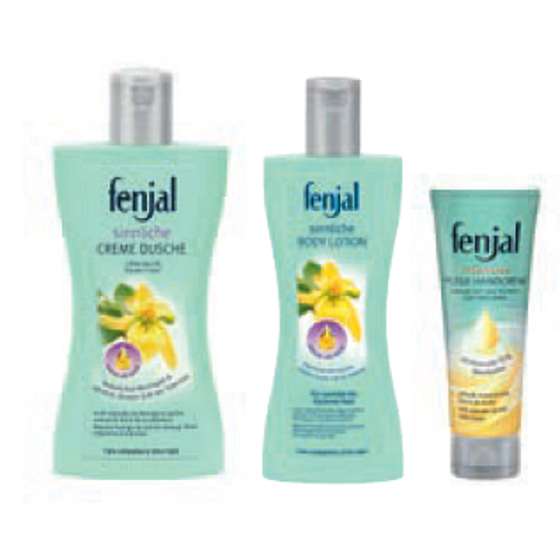 Fenjal Moringa Duschcreme 200 ml + Körperlotion 200 ml + Premium Intensive Handcreme 75 ml, Kosmetikset