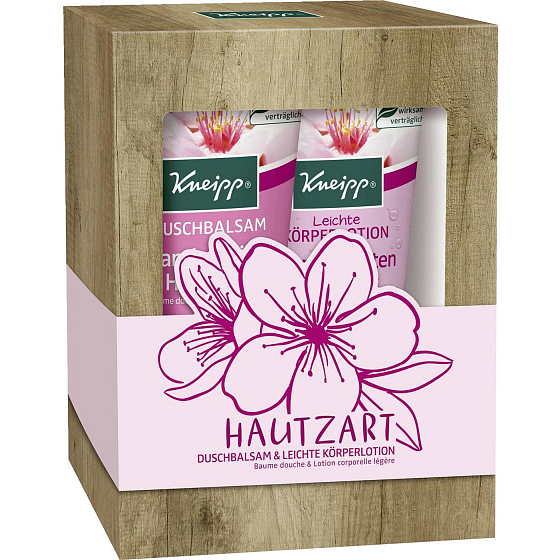 Kneipp Hautzart Duschgel 200 ml + Bodylotion 200 ml, Kosmetikset