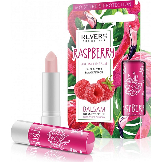 Revers Aroma Lippenbalsam Himbeer Lippenbalsam mit dem Duft von Himbeeren 4 g