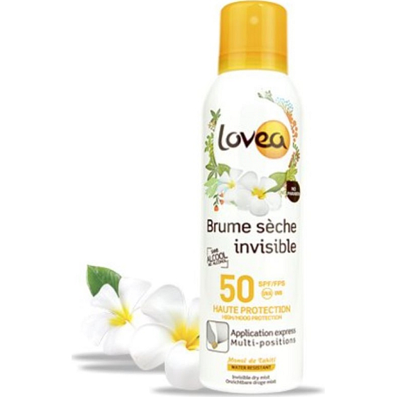 Lovea Bio SPF50 wasserfestes Sonnenschutzspray 200 ml