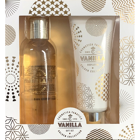 Cosmetica Fanatica Vanille Duschgel 150 ml + Körperlotion 120 ml, Kosmetikset