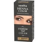 Venita Henna Profesional Creme Augenbrauenfarbe 1.1 Graphit 15 ml