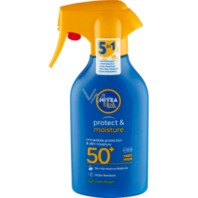 Nivea Sun Protect & Moisture OF50 Feuchtigkeitsspendendes Sonnenspray 270 ml