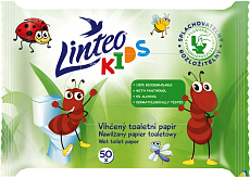Linteo feuchttücher Toilettenpapier Kids, 50 Stk